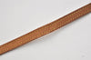 Authentic Louis Vuitton Leather Shoulder Strap Beige 46.9" LV 8248I