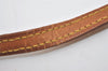 Authentic Louis Vuitton Leather Shoulder Strap Beige 46.9" LV 8248I