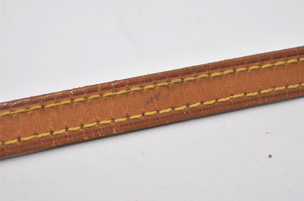 Authentic Louis Vuitton Leather Shoulder Strap Beige 46.9" LV 8248I