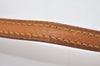 Authentic Louis Vuitton Leather Shoulder Strap Beige 46.9" LV 8248I