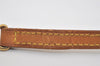 Authentic Louis Vuitton Leather Shoulder Strap Beige 46.9" LV 8248I