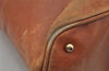Authentic GUCCI Bamboo 2Way Shoulder Hand Bag Purse Leather Brown Junk 8249J