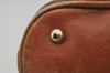 Authentic GUCCI Bamboo 2Way Shoulder Hand Bag Purse Leather Brown Junk 8249J