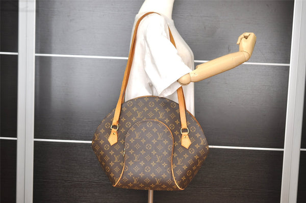 Authentic Louis Vuitton Monogram Ellipse Shopping Shoulder Bag M51128 LV 8250I