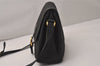 Authentic GUCCI Shoulder Cross Body Bag GG Canvas Leather Black Junk 8250J