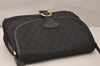 Authentic GUCCI Shoulder Cross Body Bag GG Canvas Leather Black Junk 8250J