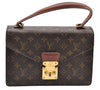 Authentic Louis Vuitton Monogram Concorde Hand Bag Purse M51190 LV 8251I