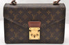 Authentic Louis Vuitton Monogram Concorde Hand Bag Purse M51190 LV 8251I