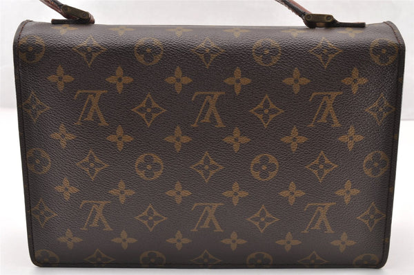 Authentic Louis Vuitton Monogram Concorde Hand Bag Purse M51190 LV 8251I