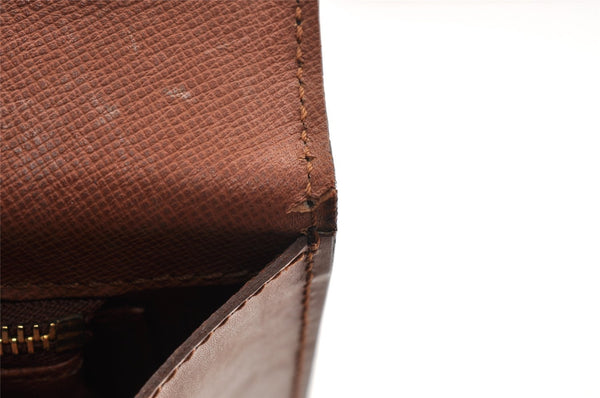 Authentic Louis Vuitton Monogram Concorde Hand Bag Purse M51190 LV 8251I