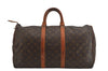 Authentic Louis Vuitton Monogram Keepall 45 Travel Boston Bag Old Model LV 8254M