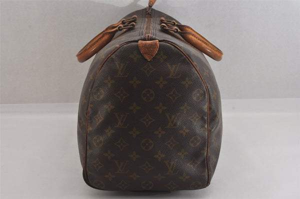 Authentic Louis Vuitton Monogram Keepall 45 Travel Boston Bag Old Model LV 8254M