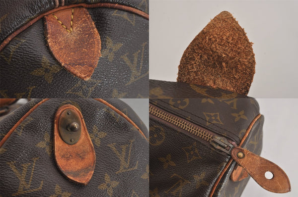 Authentic Louis Vuitton Monogram Keepall 45 Travel Boston Bag Old Model LV 8254M