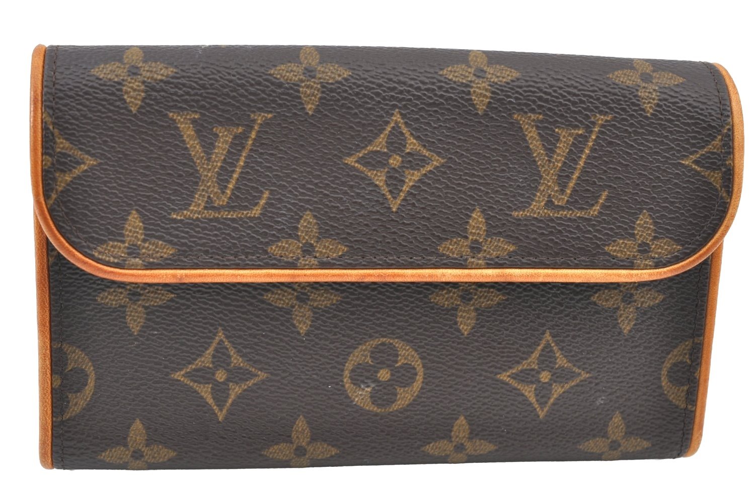 Auth Louis Vuitton Monogram Pochette Florentine Pouch Waist Bag M51855 LV 8255G