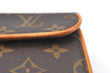 Auth Louis Vuitton Monogram Pochette Florentine Pouch Waist Bag M51855 LV 8255G