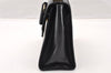 Authentic Salvatore Ferragamo Vara Leather 2Way Shoulder Hand Bag Black SF 8257I