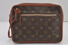 Authentic Louis Vuitton Monogram Pochette Sport Clutch Bag Old Model Junk 8257J