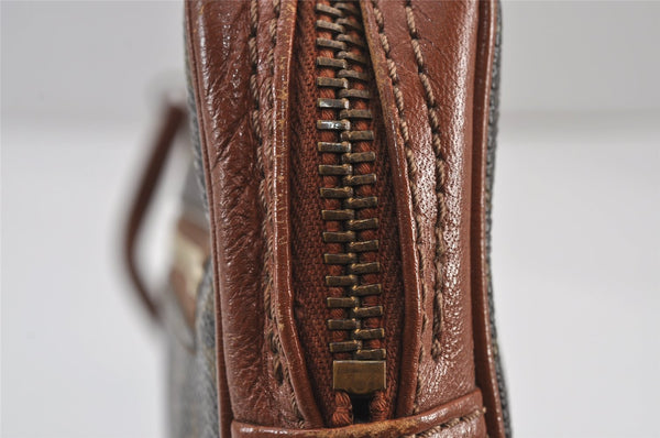 Authentic Louis Vuitton Monogram Pochette Sport Clutch Bag Old Model Junk 8257J