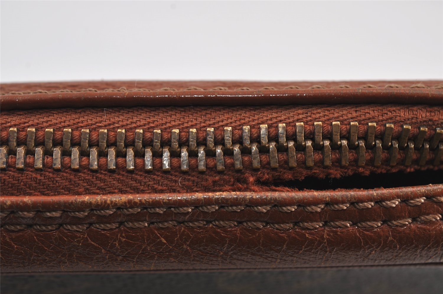 Authentic Louis Vuitton Monogram Pochette Sport Clutch Bag Old Model Junk 8257J