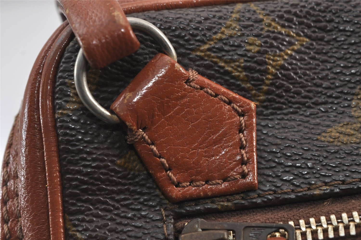 Authentic Louis Vuitton Monogram Pochette Sport Clutch Bag Old Model Junk 8257J