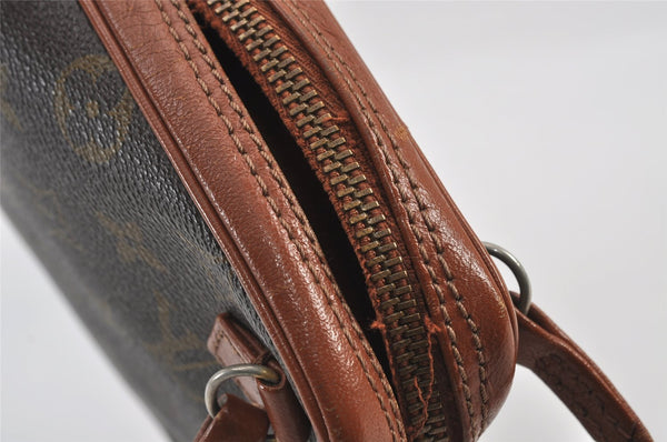 Authentic Louis Vuitton Monogram Pochette Sport Clutch Bag Old Model Junk 8257J