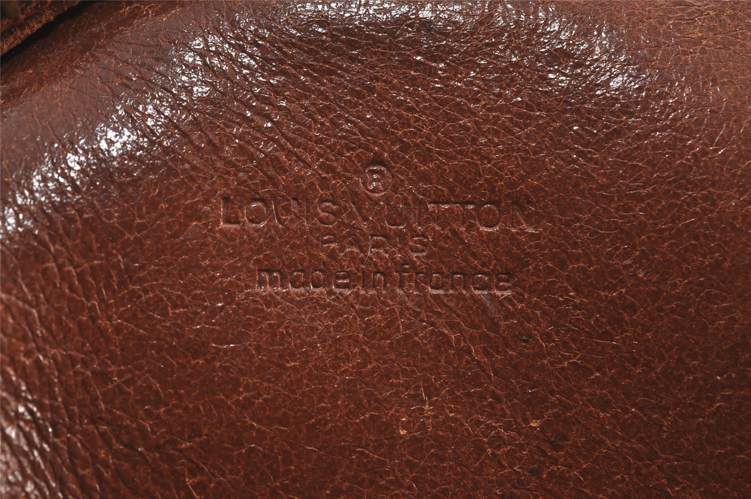 Authentic Louis Vuitton Monogram Pochette Sport Clutch Bag Old Model Junk 8257J