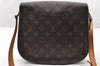 Authentic Louis Vuitton Monogram Saint Cloud GM M51242 Shoulder Cross Bag 8258I