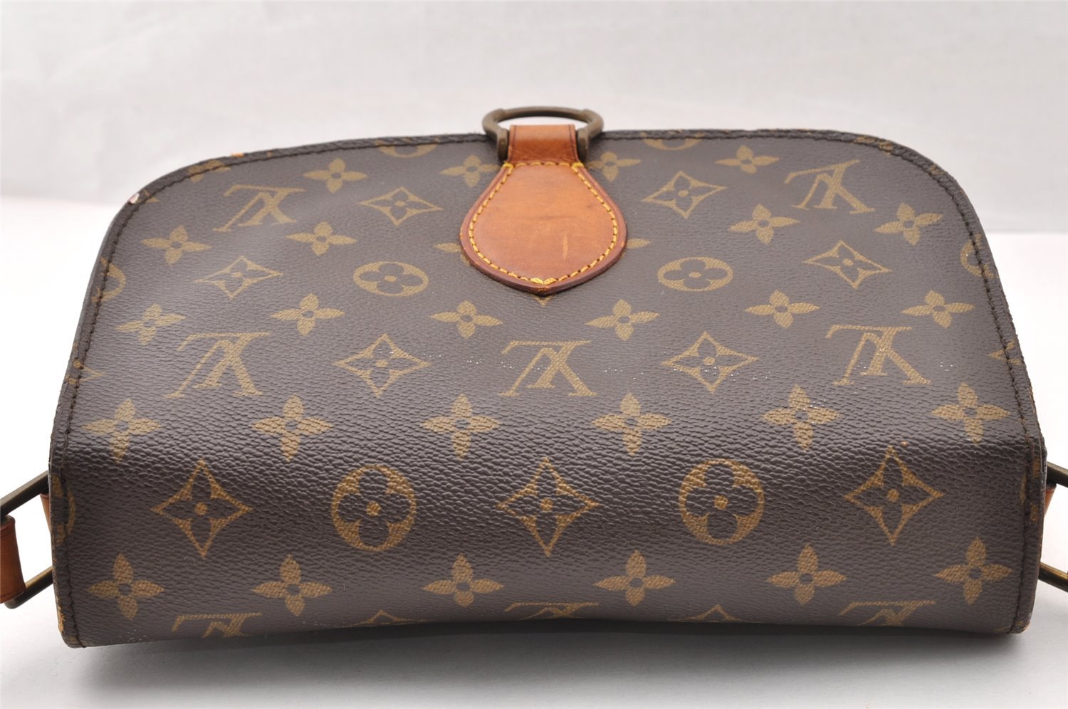Authentic Louis Vuitton Monogram Saint Cloud GM M51242 Shoulder Cross Bag 8258I
