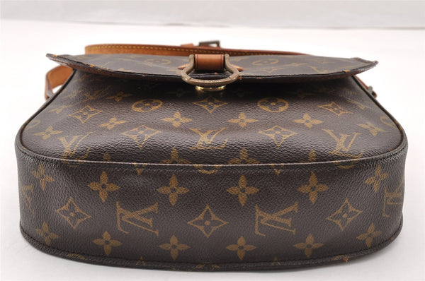 Authentic Louis Vuitton Monogram Saint Cloud GM M51242 Shoulder Cross Bag 8258I