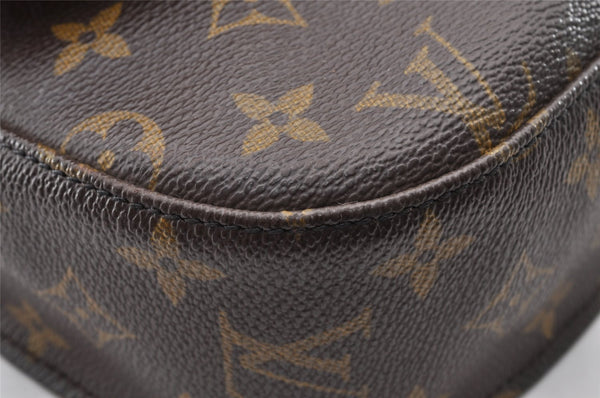 Authentic Louis Vuitton Monogram Saint Cloud GM M51242 Shoulder Cross Bag 8258I