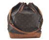 Authentic Louis Vuitton Monogram Noe Shoulder Drawstring Bag Old Model LV 8258J