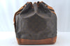 Authentic Louis Vuitton Monogram Noe Shoulder Drawstring Bag Old Model LV 8258J
