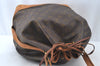 Authentic Louis Vuitton Monogram Noe Shoulder Drawstring Bag Old Model LV 8258J