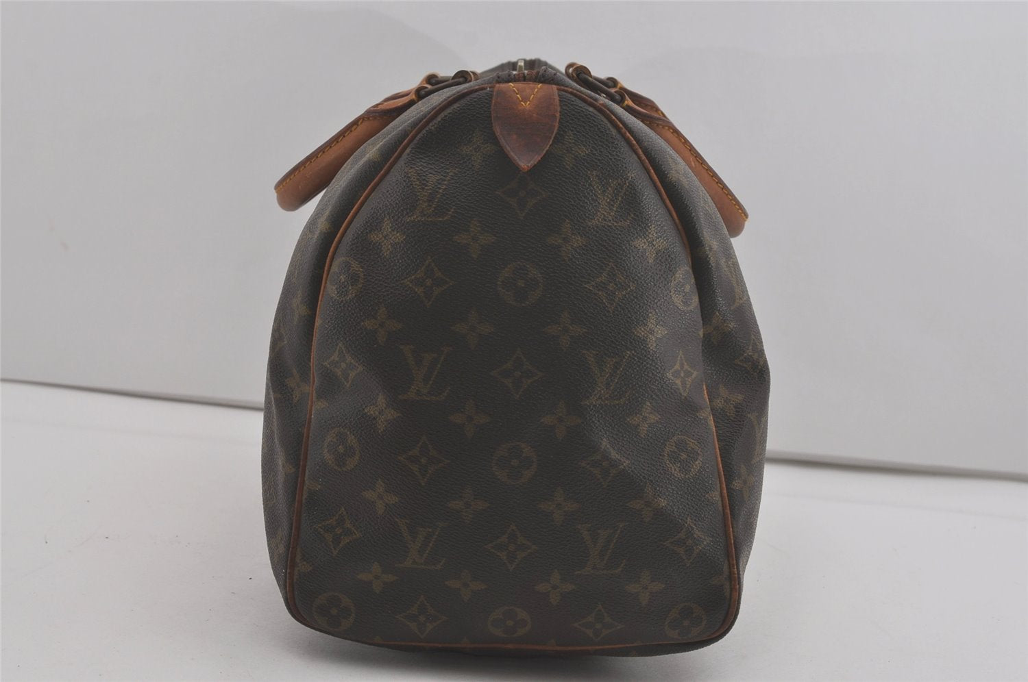 Authentic Louis Vuitton Monogram Keepall 45 Travel Boston Bag M41428 LV 8259I