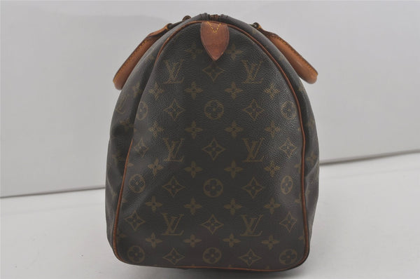 Authentic Louis Vuitton Monogram Keepall 45 Travel Boston Bag M41428 LV 8259I