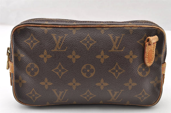 Auth Louis Vuitton Monogram Marly Bandouliere Shoulder Bag M51828 LV Junk 8260I