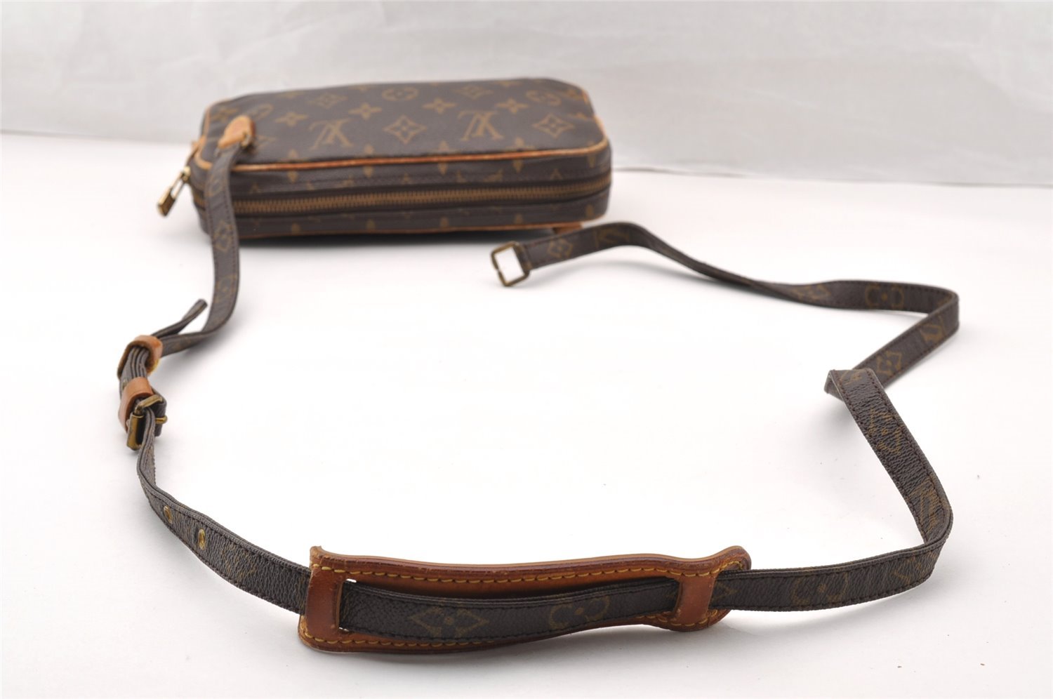 Auth Louis Vuitton Monogram Marly Bandouliere Shoulder Bag M51828 LV Junk 8260I