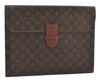 Authentic Louis Vuitton Monogram Poche Ministre Document Case Old Model LV 8262I