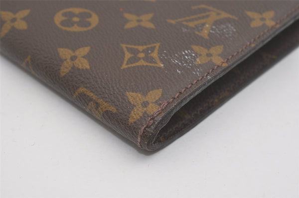 Authentic Louis Vuitton Monogram Poche Ministre Document Case Old Model LV 8262I