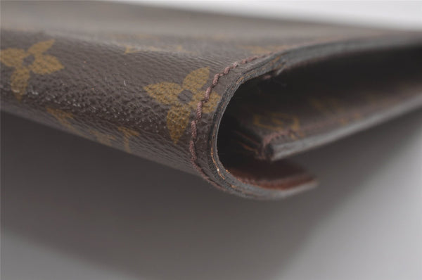 Authentic Louis Vuitton Monogram Poche Ministre Document Case Old Model LV 8262I