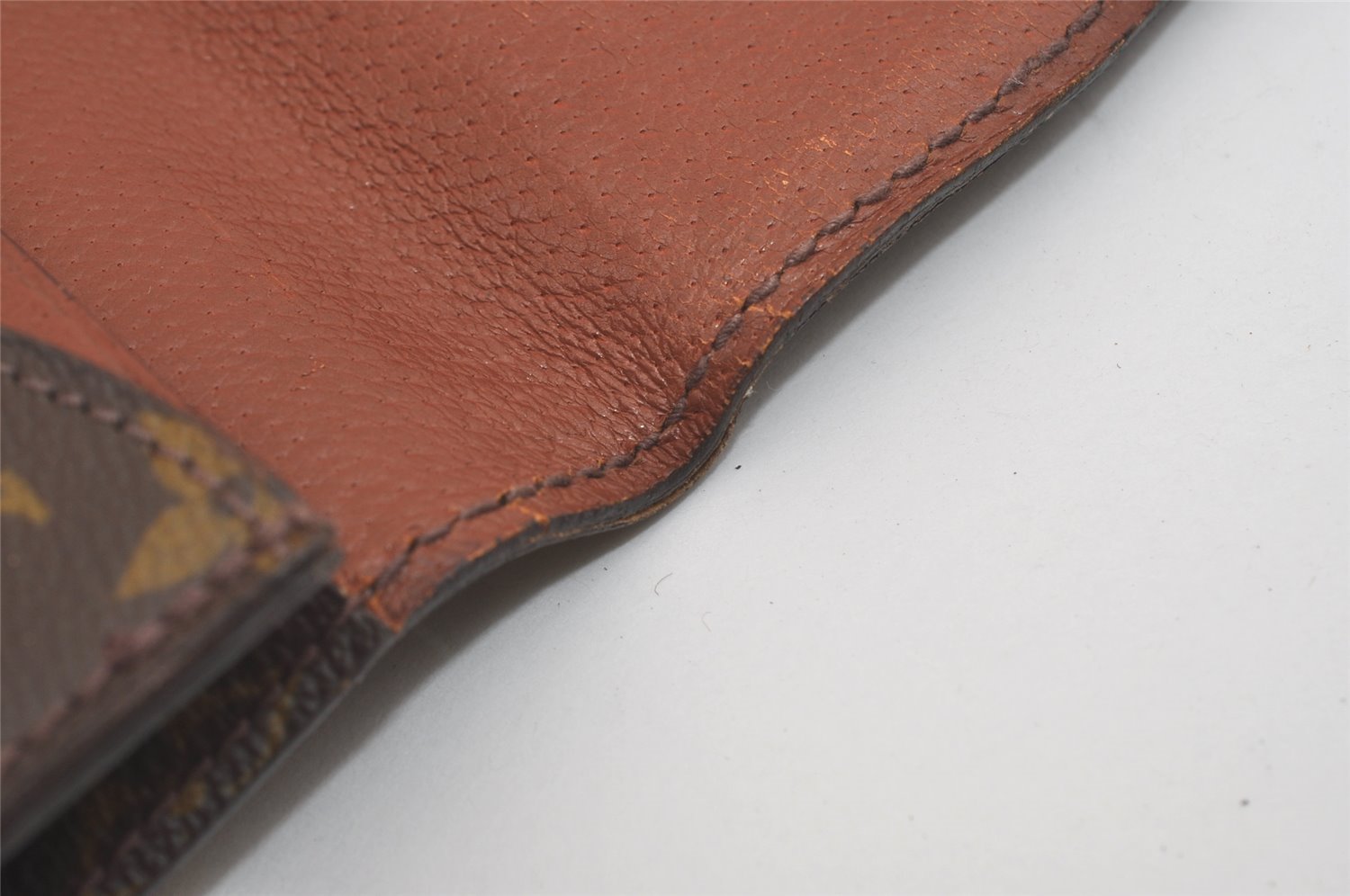 Authentic Louis Vuitton Monogram Poche Ministre Document Case Old Model LV 8262I