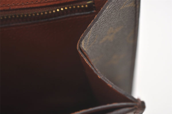 Authentic Louis Vuitton Monogram Poche Ministre Document Case Old Model LV 8262I