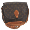 Authentic Louis Vuitton Monogram Saint Cloud GM M51242 Shoulder Cross Bag 8263I