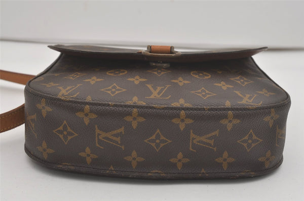 Authentic Louis Vuitton Monogram Saint Cloud GM M51242 Shoulder Cross Bag 8263I