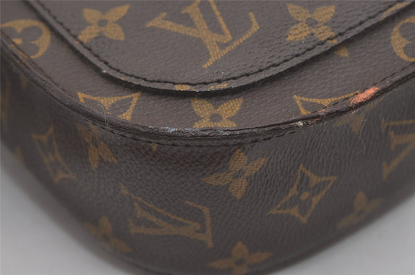 Authentic Louis Vuitton Monogram Saint Cloud GM M51242 Shoulder Cross Bag 8263I
