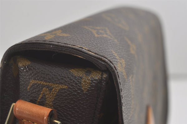 Authentic Louis Vuitton Monogram Saint Cloud GM M51242 Shoulder Cross Bag 8263I
