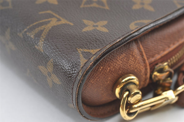 Authentic Louis Vuitton Monogram Orsay Clutch Hand Bag Purse M51790 LV 8263J