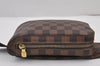 Authentic Louis Vuitton Damier Geronimos Waist Body Bag N51994 LV 8264J