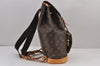 Authentic Louis Vuitton Monogram Montsouris GM Backpack M51135 LV 8265J