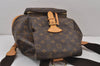 Authentic Louis Vuitton Monogram Montsouris GM Backpack M51135 LV 8265J
